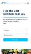 How diet.mantrafit.co looks like on a mobile device such as an iPhone.
