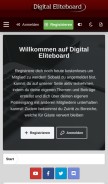 How digital-eliteboard.com looks like on a mobile device such as an iPhone.