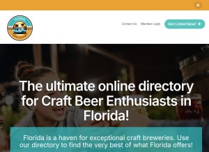 How directory.floridabrewstravelers.com looks like on a tablet such as an iPad.