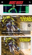 How dirtbikemagazine.com looks like on a mobile device such as an iPhone.