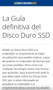 How discodurossd.org looks like on a mobile device such as an iPhone.