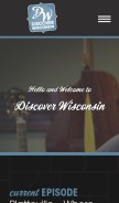 How discoverwisconsin.com looks like on a mobile device such as an iPhone.