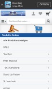 How dive-king.ch looks like on a mobile device such as an iPhone.