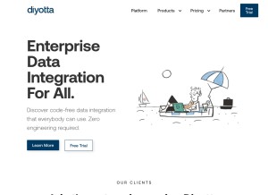 How diyotta.com looks like on a tablet such as an iPad.
