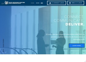 How dmsgs.net looks like on a tablet such as an iPad.