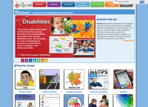 How do2learn.com looks like on a tablet such as an iPad.