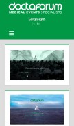 How doctaforum.com looks like on a mobile device such as an iPhone.