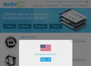 How doctorsim.com looks like on a tablet such as an iPad.