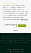 How domainfactory.de looks like on a mobile device such as an iPhone.