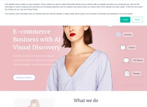 How dondesearch.com looks like on a tablet such as an iPad.