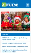 How doorcountypulse.com looks like on a mobile device such as an iPhone.