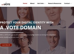 How dotvote.vote looks like on a tablet such as an iPad.