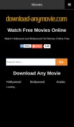 How download-anymovie.com looks like on a mobile device such as an iPhone.