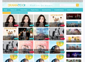 How dramacool99.com looks like on a tablet such as an iPad.