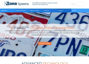 How drb.com looks like on a tablet such as an iPad.