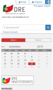 How dre.pt looks like on a mobile device such as an iPhone.