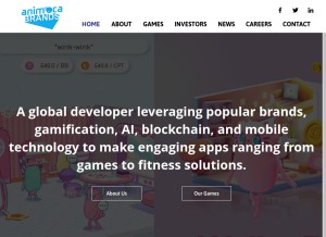 How dreamcortex.com looks like on a tablet such as an iPad.