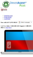 How driveragentplus.com looks like on a mobile device such as an iPhone.