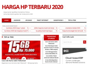 How duahp.com looks like on a tablet such as an iPad.