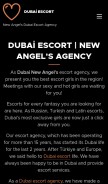 How dubaiescort.webnode.page looks like on a mobile device such as an iPhone.