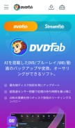 How dvdfab.org looks like on a mobile device such as an iPhone.