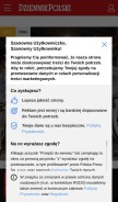 How dziennikpolski24.pl looks like on a mobile device such as an iPhone.