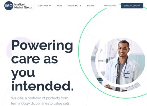 How e-imo.com looks like on a tablet such as an iPad.