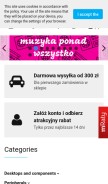 How e-zamoyski.pl looks like on a mobile device such as an iPhone.