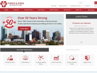 Desktop screenshot for parksandsons.com