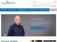 Desktop screenshot for bryanhealth.org