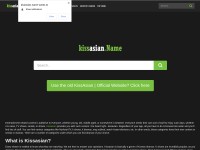 Desktop screenshot for kissasian.name