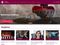 Desktop screenshot for vu.lt