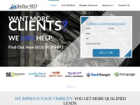 Desktop screenshot for stellarseo.com
