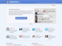 Desktop screenshot for mediahuman.com