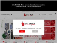 Desktop screenshot for directvapor.com