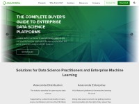 Desktop screenshot for anaconda.com