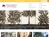 Desktop screenshot for umn.edu