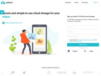 Desktop screenshot for pcloud.com