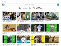 Desktop screenshot for findclip.net