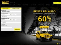 Desktop screenshot for hertzmexico.com