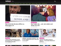 Desktop screenshot for watson.ch