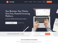 Desktop screenshot for invoicely.com