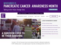 Desktop screenshot for pancan.org