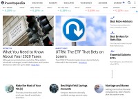 Desktop screenshot for investopedia.com