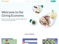 Desktop screenshot for shoppinggives.com