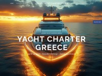 Screenshot of luxuryyachtchartergreece.com