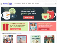 Desktop screenshot for magazines.com