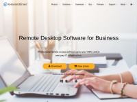 Desktop screenshot for remoteutilities.com
