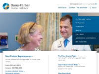 Desktop screenshot for dana-farber.org