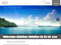 Desktop screenshot for welkresorts.com